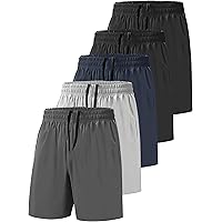 ウォーキング・ランニングウェア charbon 7 POCKETS MILITARY RACING SHORTS POVWVPY Men Running Athletic Shorts, Quick Dry 7 inch Inseam Gym